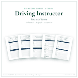 Financial Forms Bundle — Custom — Product card