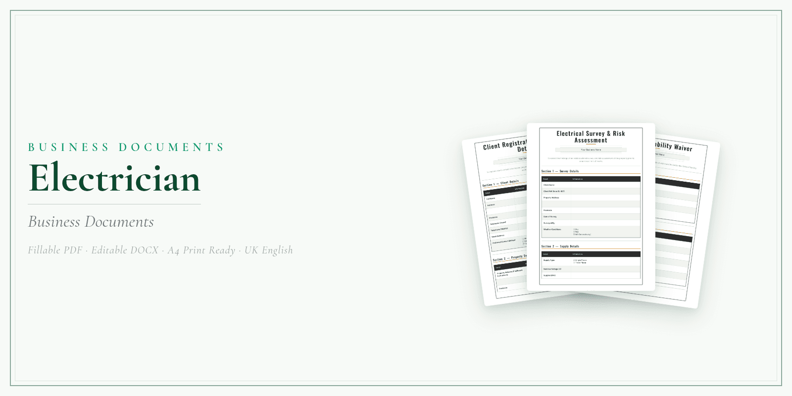 Business Documents — Premium