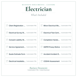 Business Documents — Custom — What's included