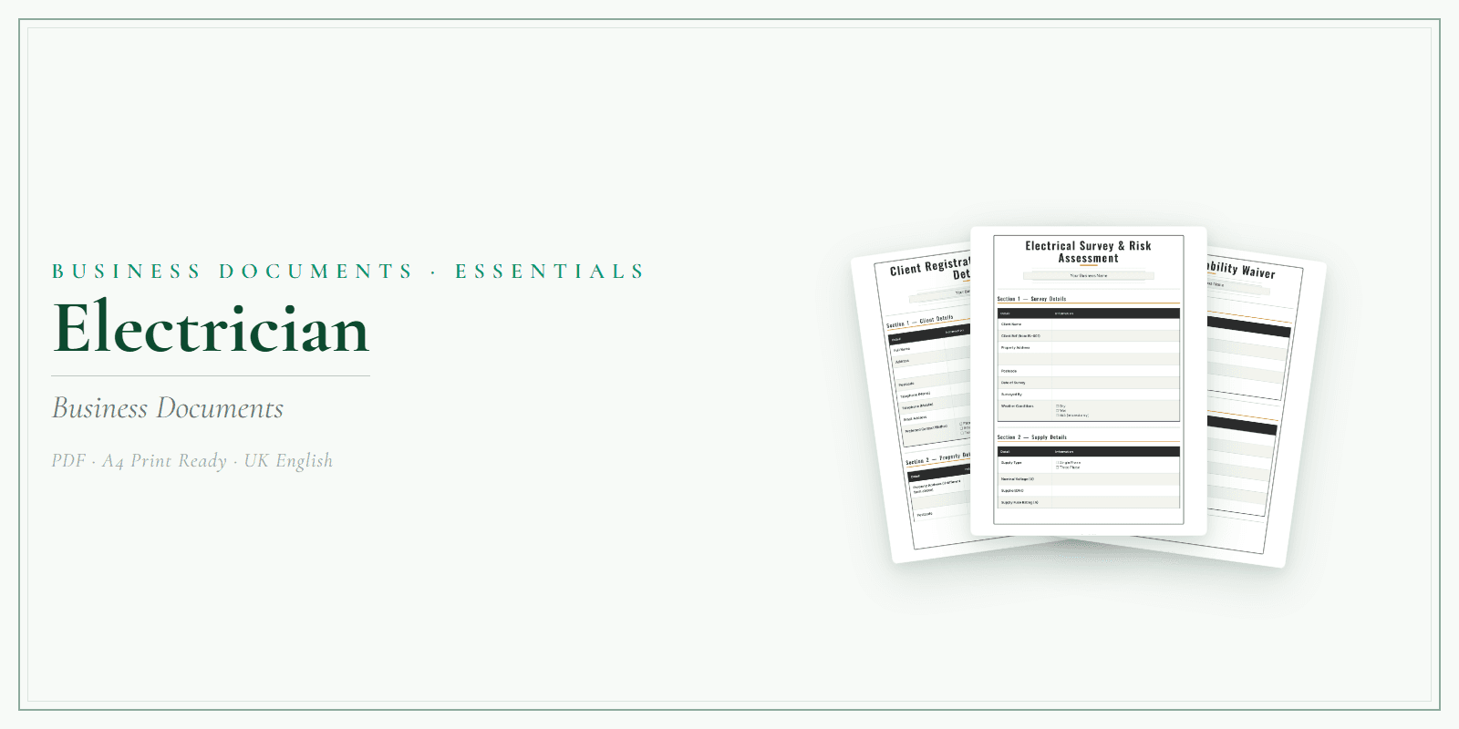 Business Documents — Essential — Product overview