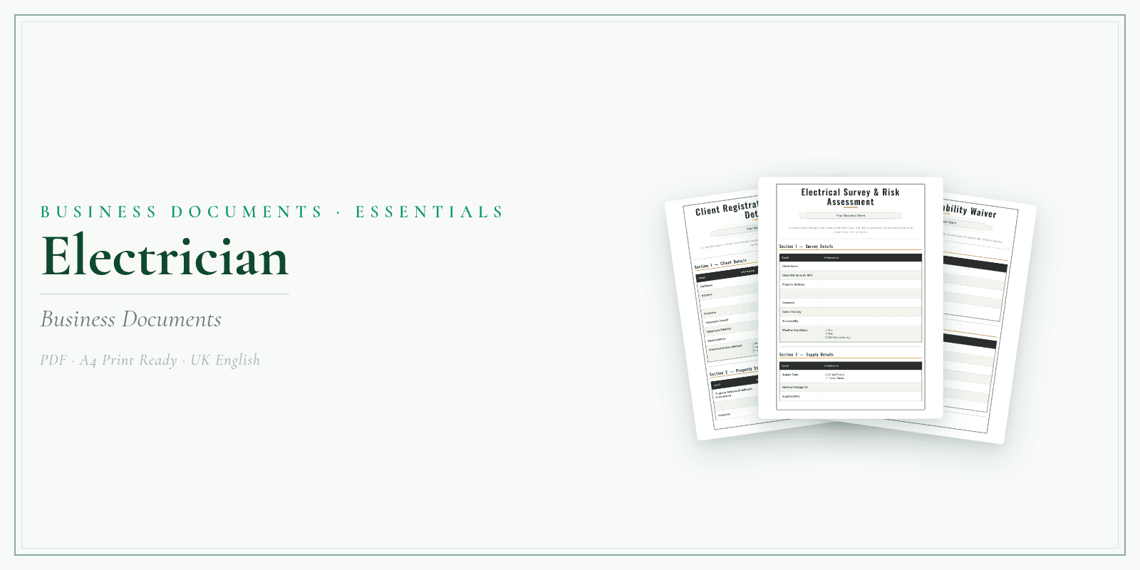 Business Documents — Essential