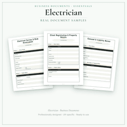 Business Documents — Essential — Sample document pages