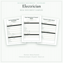 Business Documents — Standard — Sample document pages