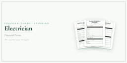 Financial Forms Bundle — Standard — Product overview