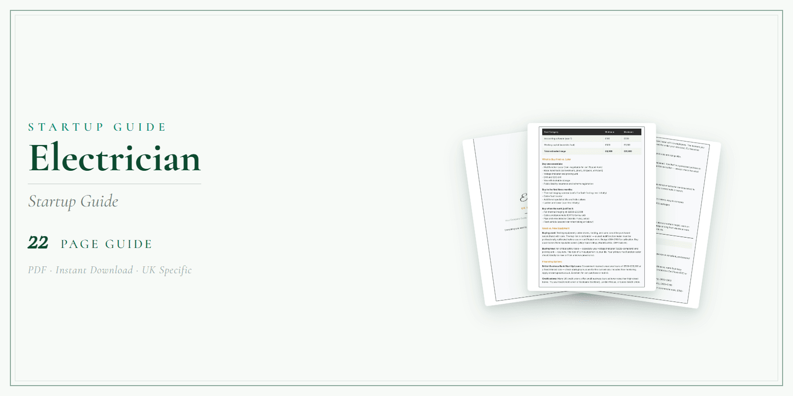 Startup Guide