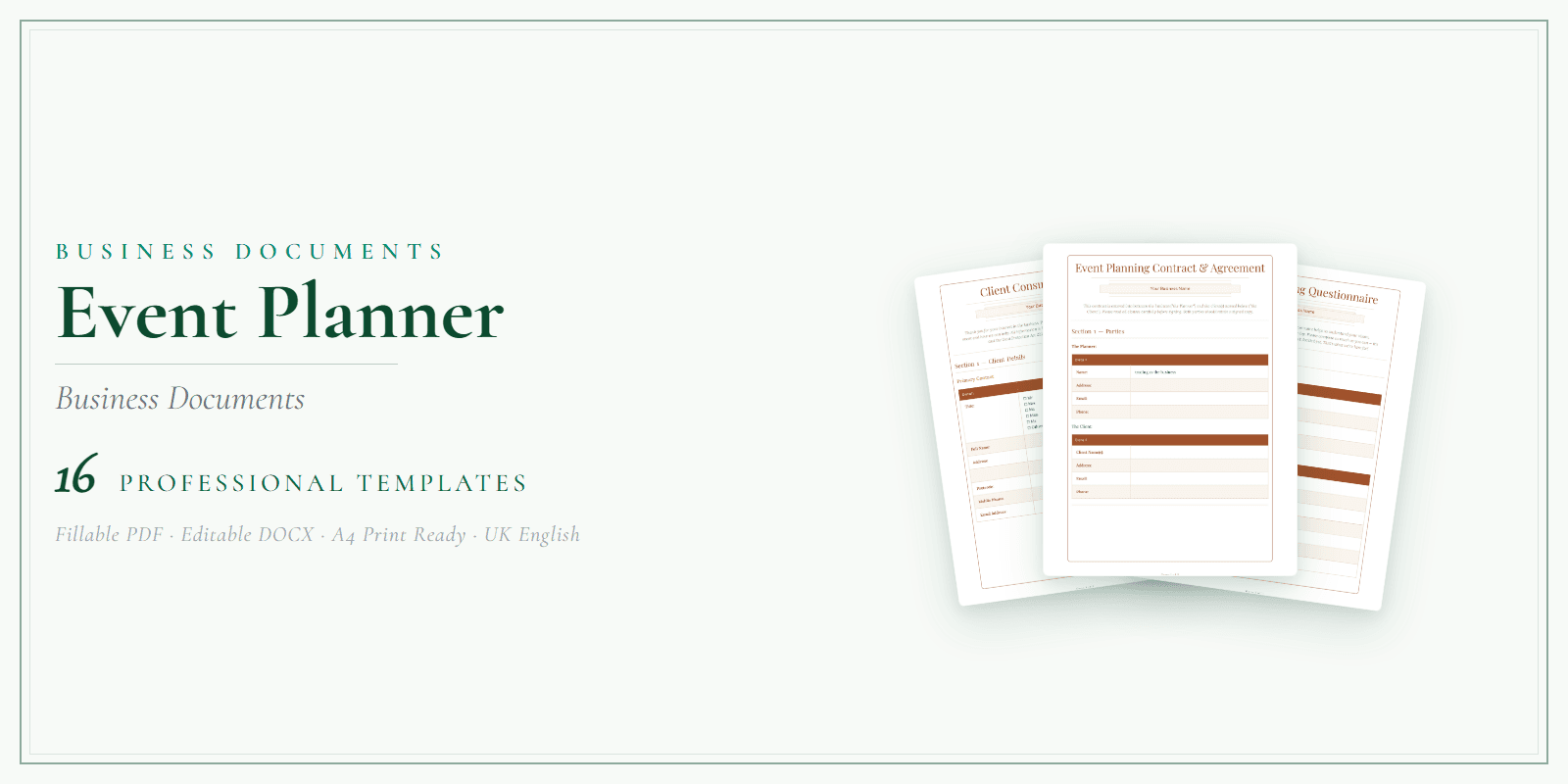 Business Documents — Standard — Product overview