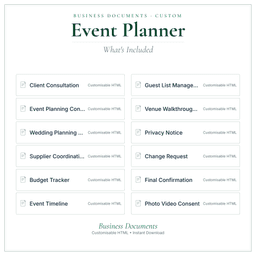 Business Documents — Custom — What's included