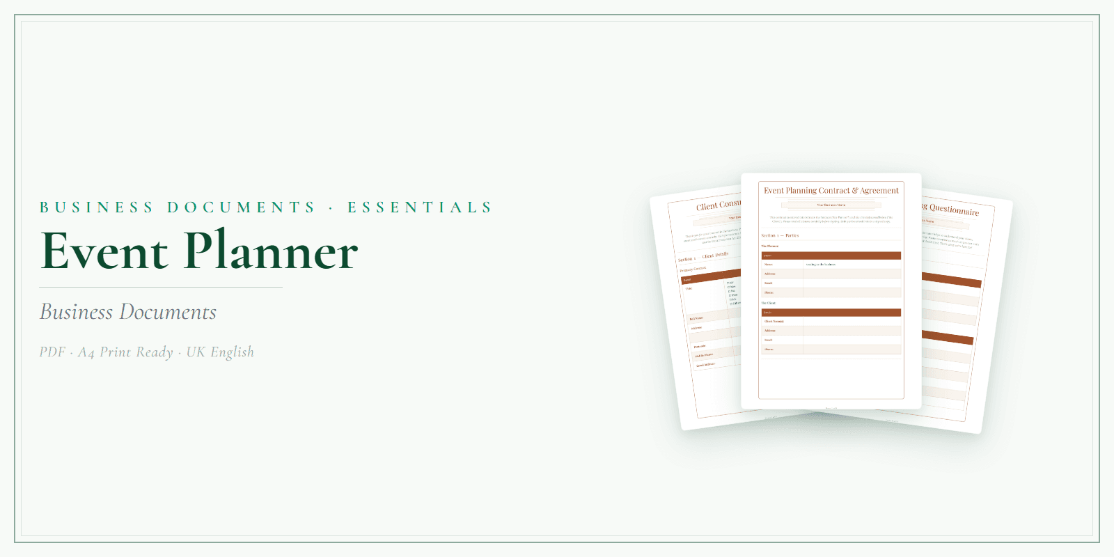 Business Documents — Essential — Product overview