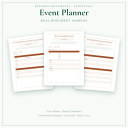 Business Documents — Essential — Sample document pages