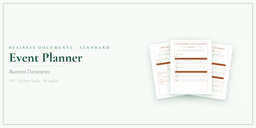 Business Documents — Standard — Product overview