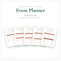 Financial Forms Bundle — Standard — Product card