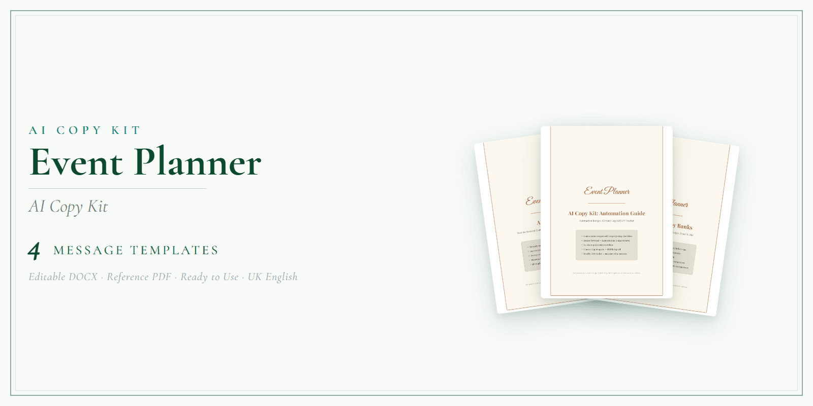 AI Copy Kit — Product overview