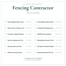 Business Documents — Premium — What's included