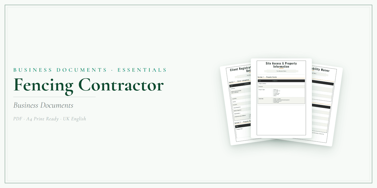 Business Documents — Essential — Product overview