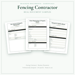 Business Documents — Essential — Sample document pages