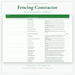 MTD Compliance Kit — Premium — Sample document pages