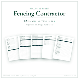 Financial Forms Bundle — Premium — Product card