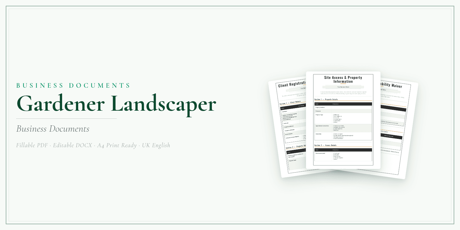 Business Documents — Premium