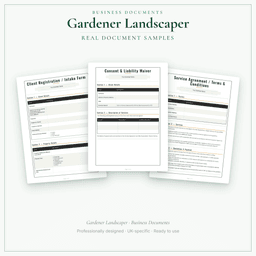 Business Documents — Standard — Sample document pages