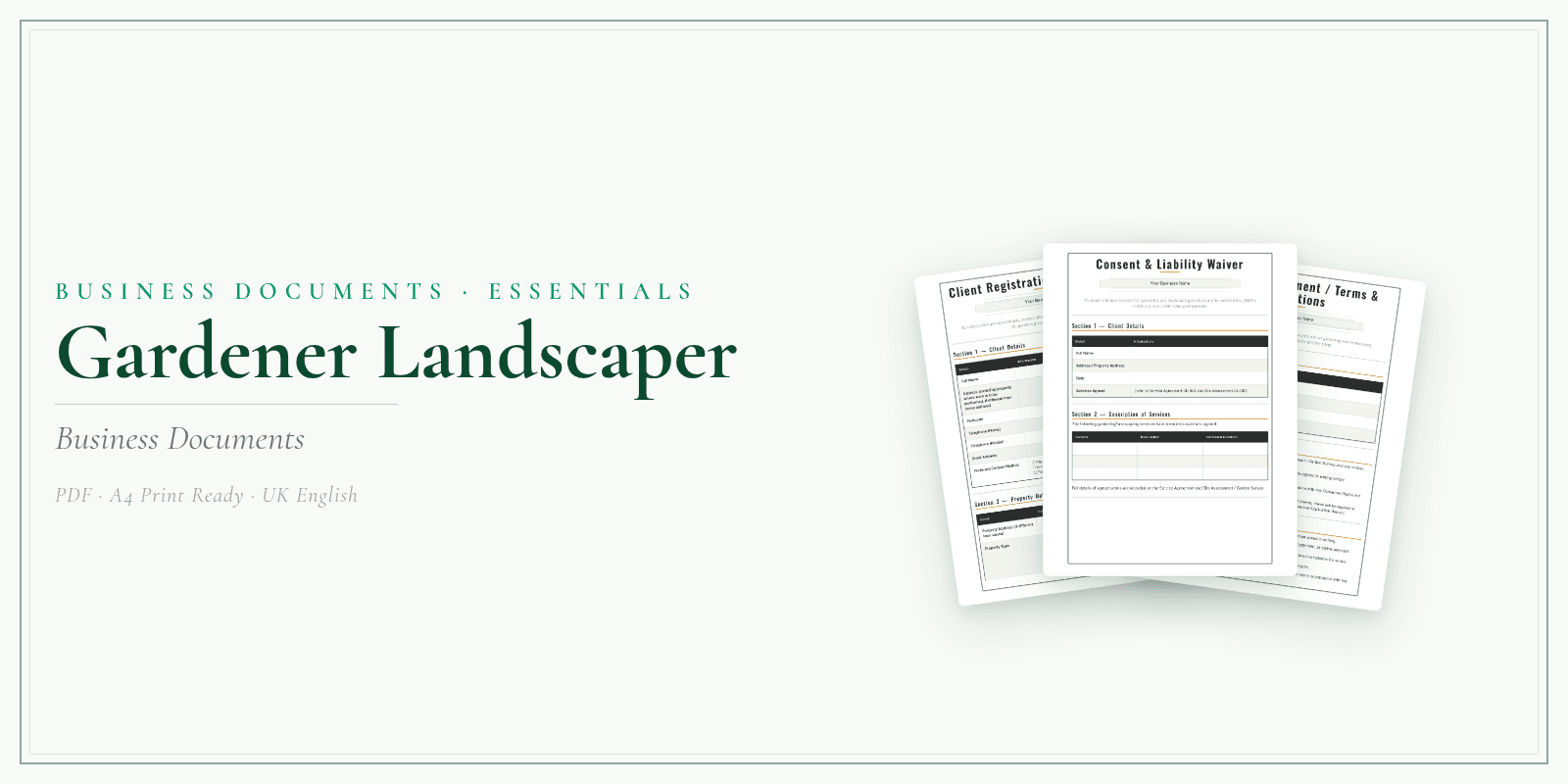 Business Documents — Essential