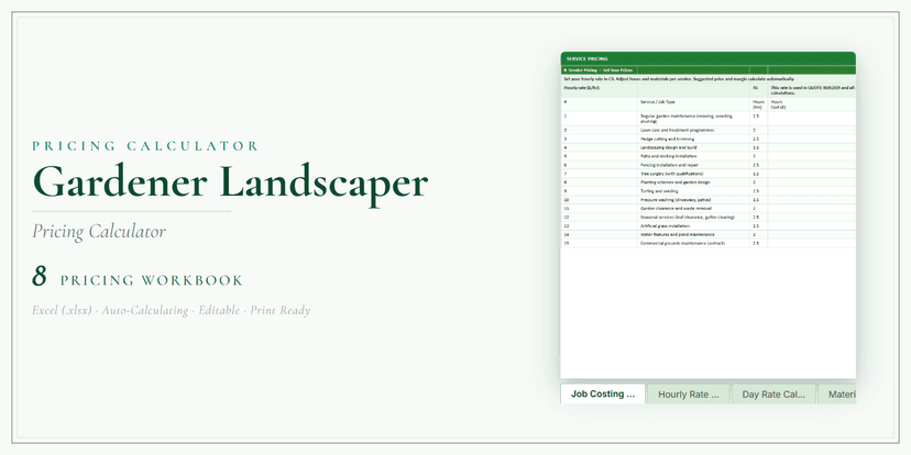Pricing Calculator — Premium