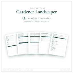 Financial Forms Bundle — Premium — Product card