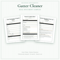 Business Documents — Premium — Sample document pages