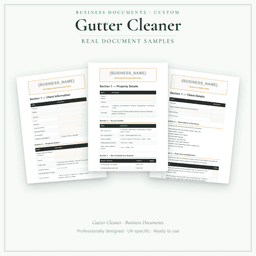 Business Documents — Custom — Sample document pages