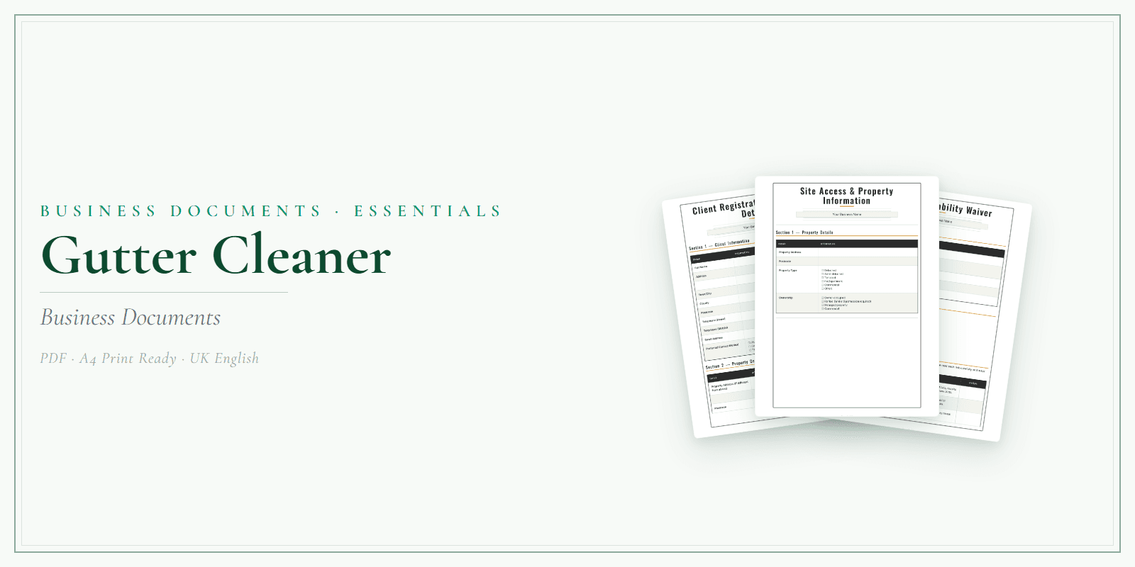 Business Documents — Essential — Product overview