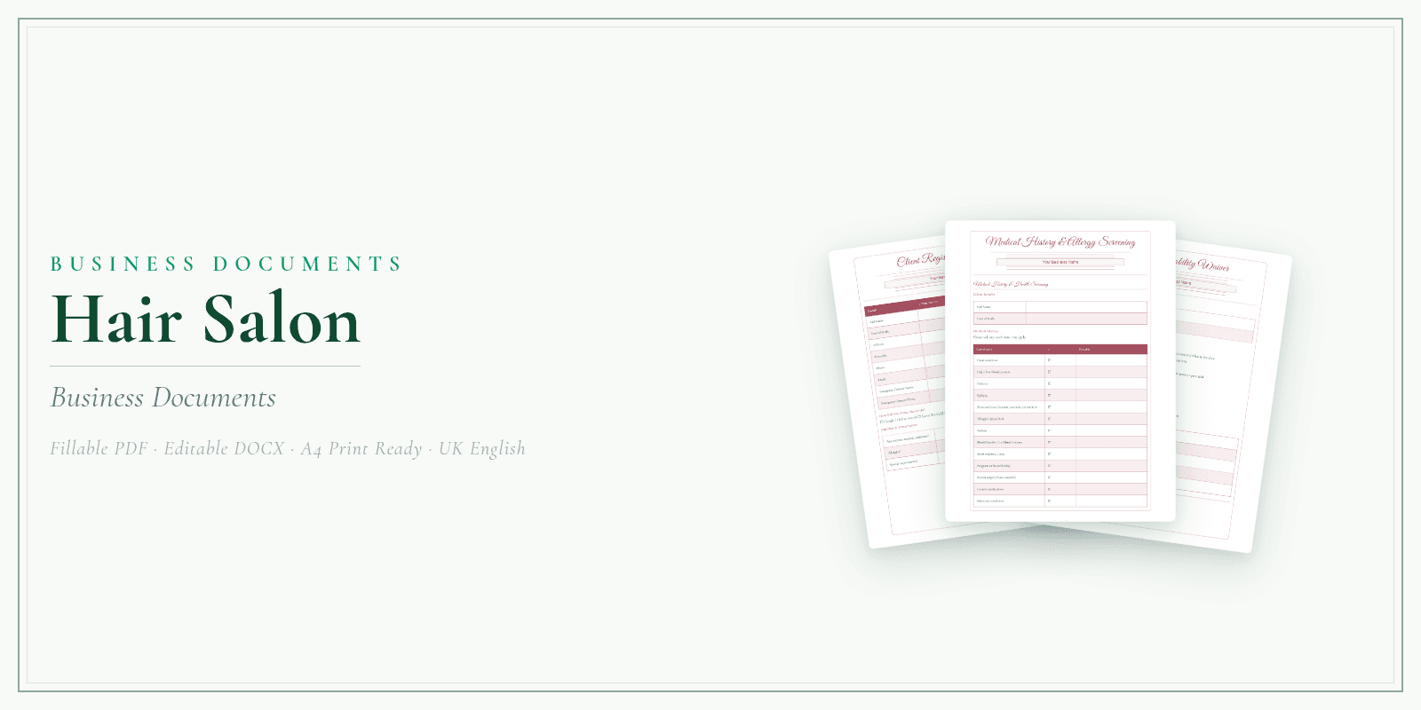 Business Documents — Premium