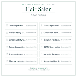 Business Documents — Custom — What's included