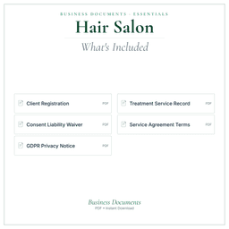 Business Documents — Essential — What's included