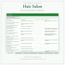 MTD Compliance Kit — Premium — Sample document pages