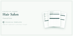 Financial Forms Bundle — Standard — Product overview