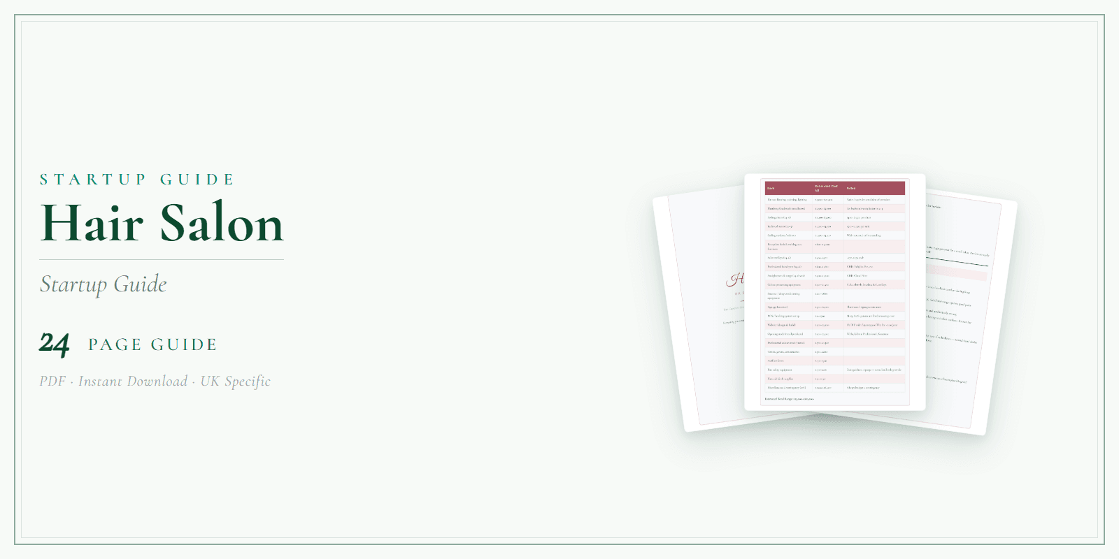 Startup Guide