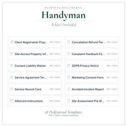 Business Documents — Premium — What's included