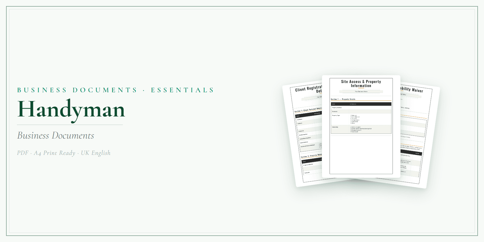 Business Documents — Essential — Product overview