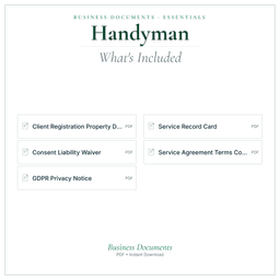 Business Documents — Essential — What's included