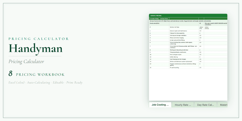 Pricing Calculator — Premium