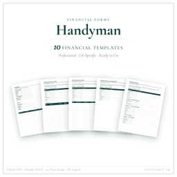 Financial Forms Bundle — Standard — Product card