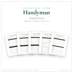 Financial Forms Bundle — Custom — Product card