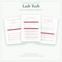Business Documents — Standard — Sample document pages