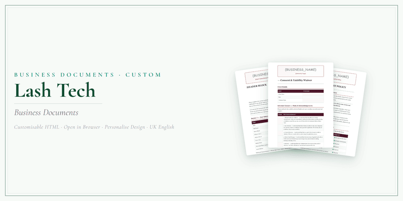 Business Documents — Custom
