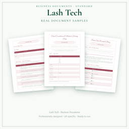 Business Documents — Standard — Sample document pages