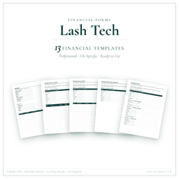 Financial Forms Bundle — Premium — Product card