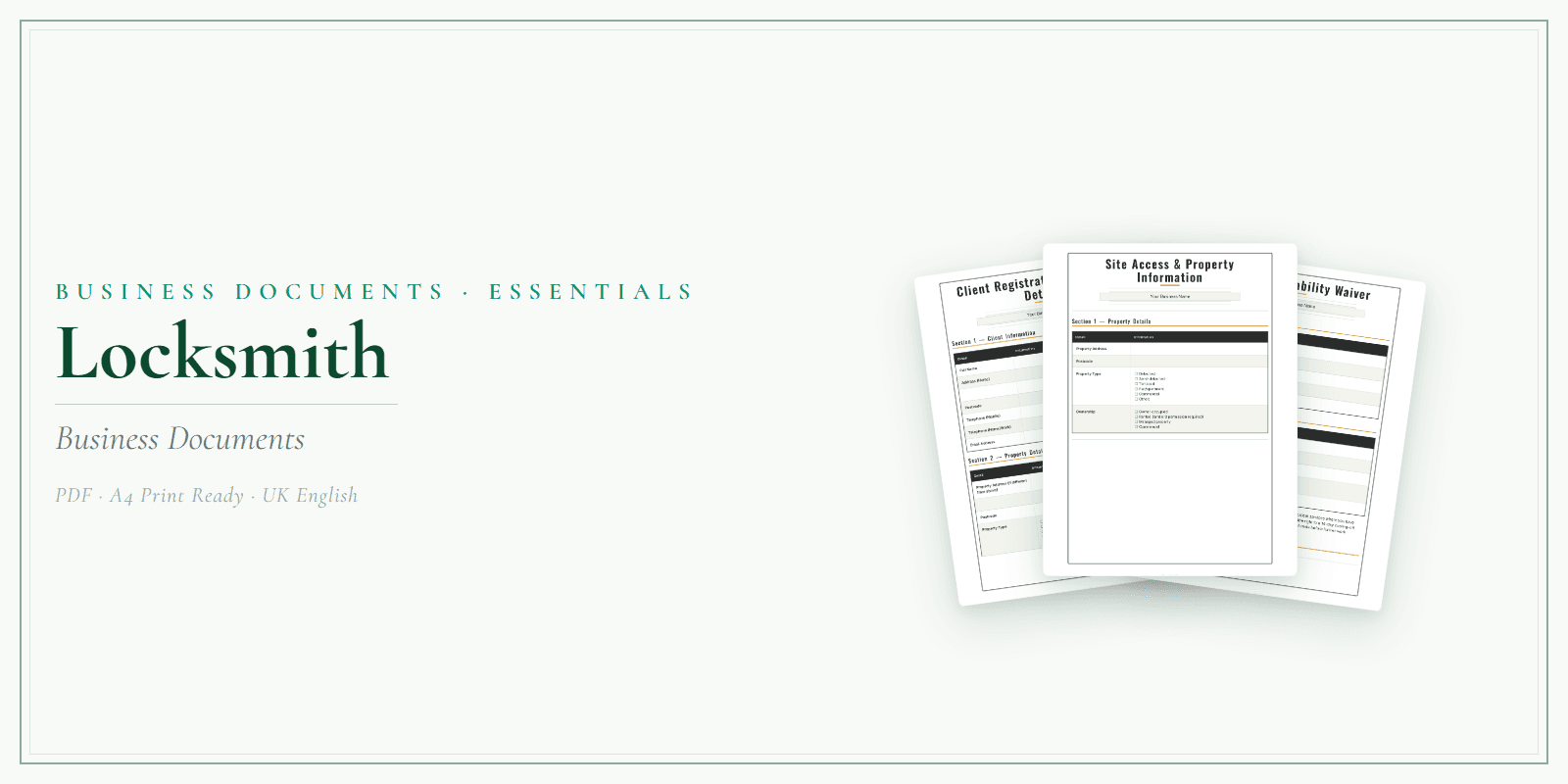 Business Documents — Essential — Product overview