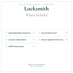 Business Documents — Essential — What's included