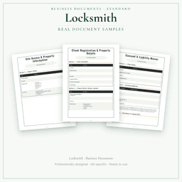 Business Documents — Standard — Sample document pages