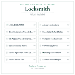 Business Documents — Standard — What's included