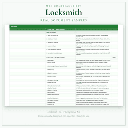 MTD Compliance Kit — Premium — Sample document pages